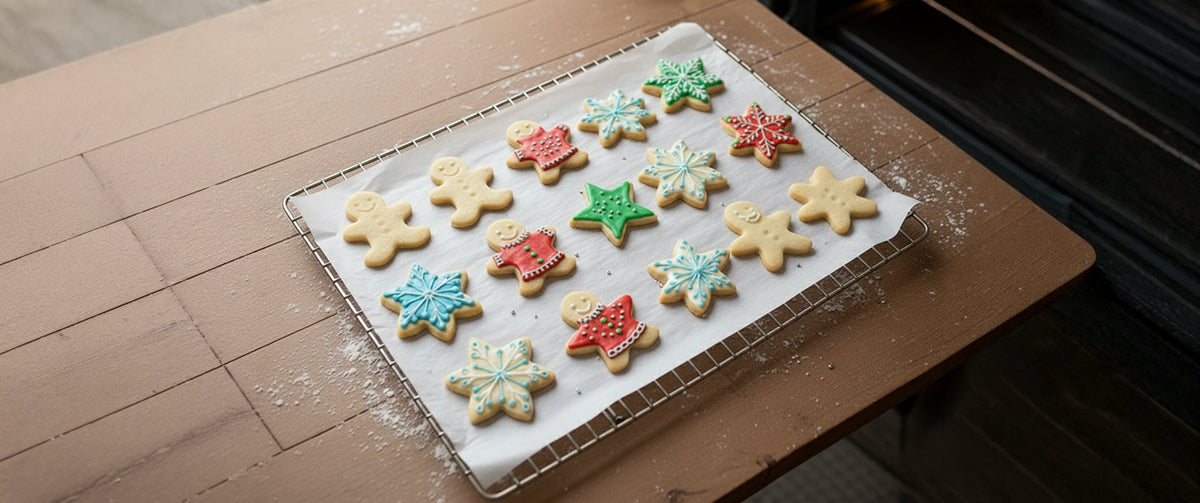Classic Holiday Sugar Cookies with Icing