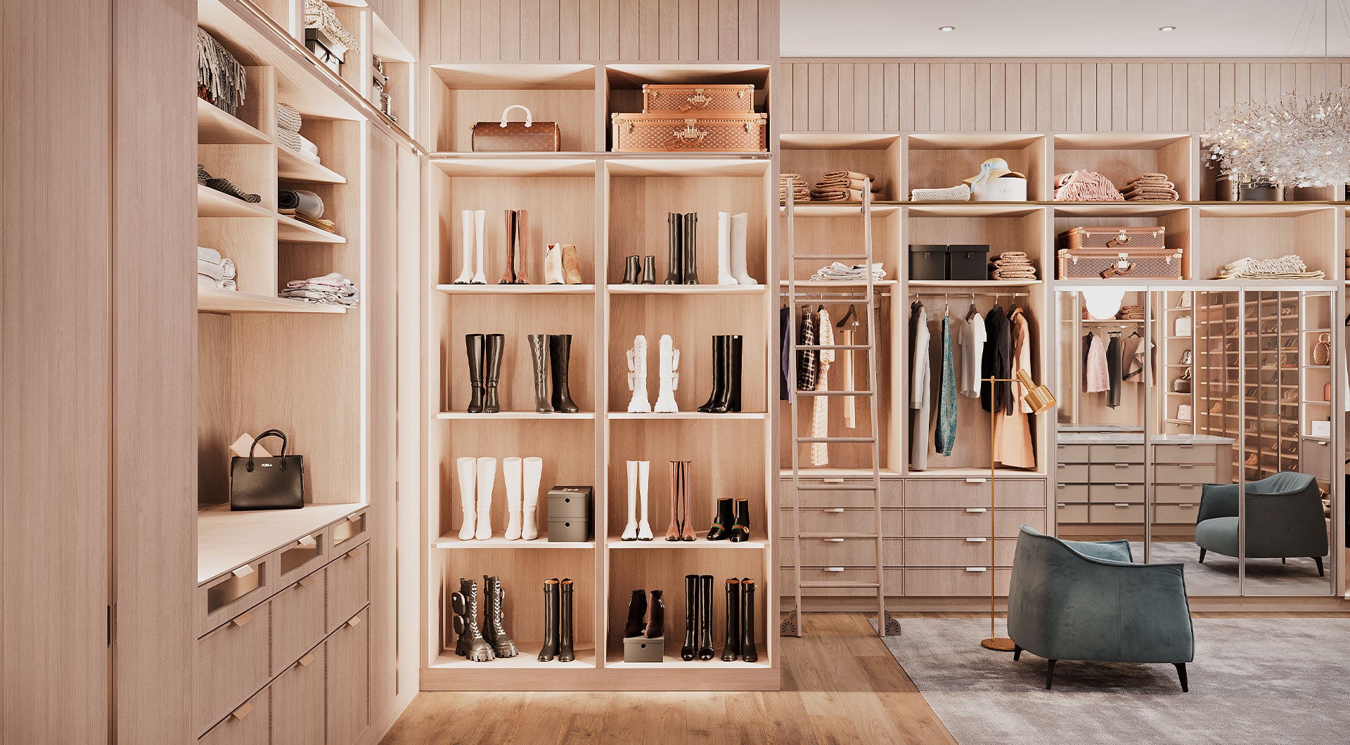 Custom Built Closets & Millwork | L'Atelier Paris Haute Design
