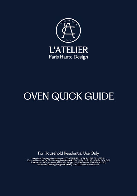 Oven Quick Guide