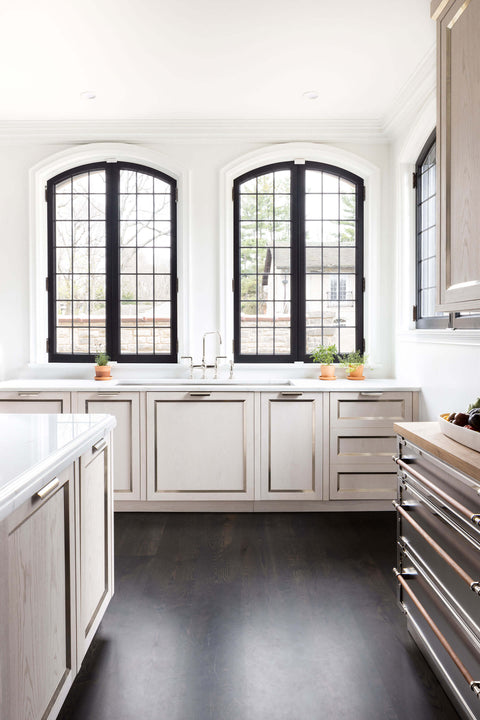 luxury kitchen design with silver kitchen cabinets and silver luxury kitchen range hood