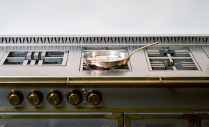 Copper Sauté / Frying 10-1/4" in Ø (26 cm) tin-lined polished finish